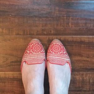 “Gianni” Woven Ballet Flat